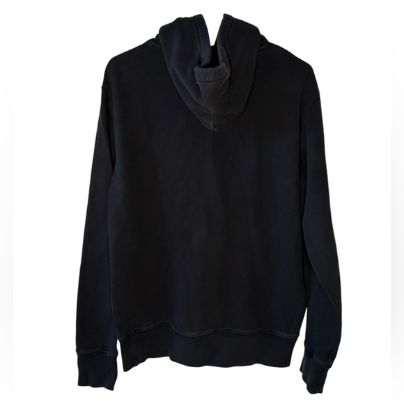 Polo Ralph Lauren Embroidered Martini Bear Black Hoodie Mens Size Medium Preppy - Picture 3 of 9